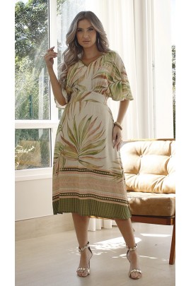 171096 - Vestido Longo Ramany Estampado